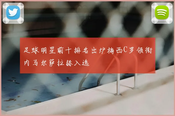 足球明星前十排名出炉梅西C罗领衔内马尔萨拉赫入选